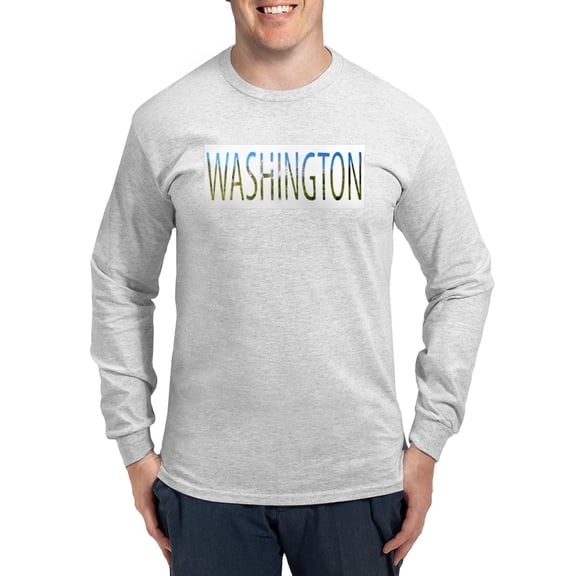 CafePress - Washington State Long Sleeve T Shirt - Unisex Cotton Long Sleeve T-Shirt