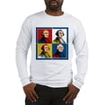 thumbnail image 1 of CafePress - Washington Warhol Long Sleeve T Shirt - Unisex Cotton Long Sleeve T-Shirt, 1 of 4