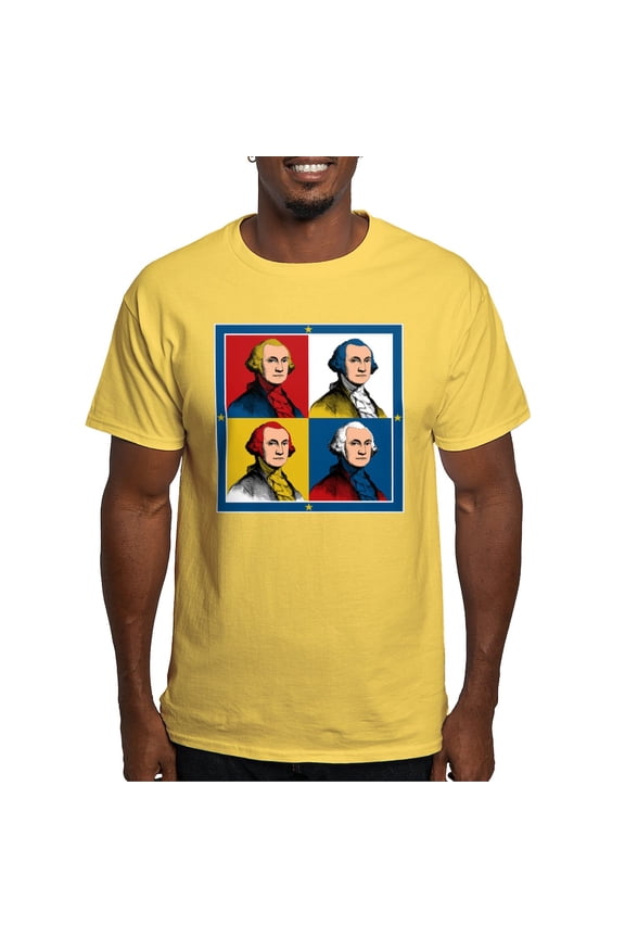 - Washington Warhol T Shirt - Men's Classic Graphic T-Shirt