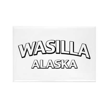 CafePress - Wasilla Alaska - Rectangle Magnet, 2"x3" Refrigerator Magnet