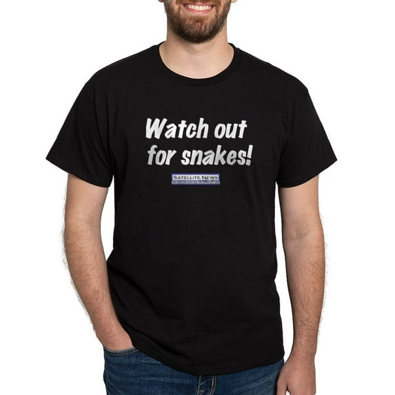 CafePress - Watch Out For Snakes! - Men's Classic Graphic Cotton T-Shirt