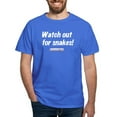 thumbnail image 1 of CafePress - Watch Out For Snakes! - Men's Classic Graphic Cotton T-Shirt, 1 of 4