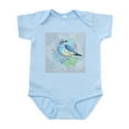 thumbnail image 1 of CafePress - Watercolor Bluebird Blue Bird Art Body Suit - Baby Light Bodysuit, Size Newborn - 24 Months, 1 of 4