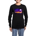 thumbnail image 1 of CafePress - Watercolor Halloween Night - Women's Long Sleeve Dark Pajamas, 1 of 7
