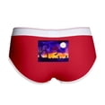 thumbnail image 1 of CafePress - Watercolor Halloween Night - Women's Novelty Briefs, Size S-XL, 1 of 4