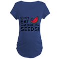 thumbnail image 1 of CafePress - Watermelon Seeds Maternity T Shirt - Maternity Dark T-Shirt, 1 of 3