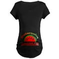 thumbnail image 1 of CafePress - Watermelon Smuggler Maternity T Shirt - Maternity Dark T-Shirt, 1 of 3