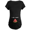 thumbnail image 1 of CafePress - Watermelonblack Maternity T Shirt - Maternity Dark T-Shirt, 1 of 3