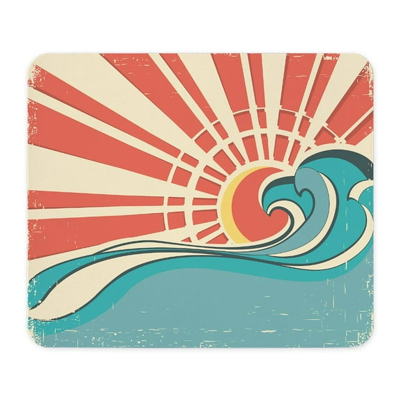 CafePress - Wave At Dawn Mousepad - Non-slip Rubber Mousepad, Gaming Mouse Pad