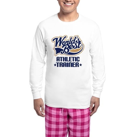 CafePress - Wb Athletic Trainer - Men's Long Sleeve Light Pajama Set