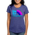 thumbnail image 1 of CafePress - We_Are_Everywhere_Bi_Blk Women's Deluxe T Shirt - Womens Tri-blend T-Shirt, 1 of 4