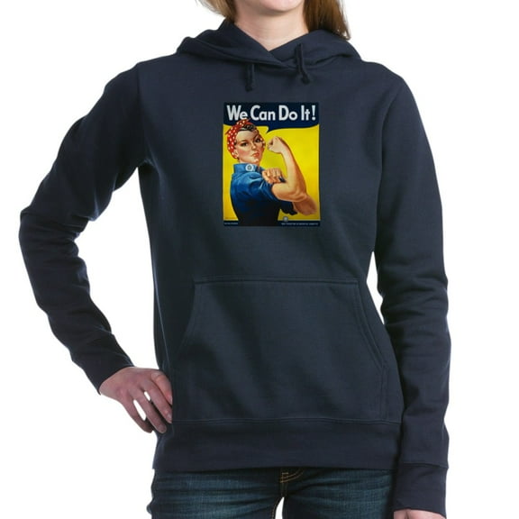 CafePress - We Can Do It, Rosie The Riveter Hooded Sweatshirt - Pullover Hoodie, Classic & Comfortable Hooded Sweatshirt