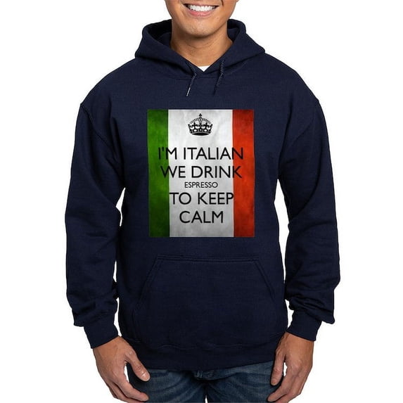 CafePress - We Drink Espresso To Keep Calm Hoodie - Pullover Hoodie, Classic, Comfortable Hooded Sweatshirt