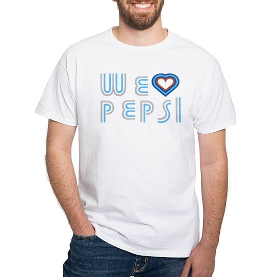 CafePress - We Love Pepsi Men's Value T Shirt - Men's Classic Cotton T-Shirts