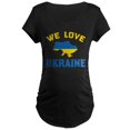thumbnail image 1 of CafePress - We Love Ukraine Maternity T Shirt - Maternity Dark T-Shirt, 1 of 3