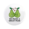 thumbnail image 1 of CafePress - We Make A Great Pear 3.5 Button - 3.5" Button, 1 of 3