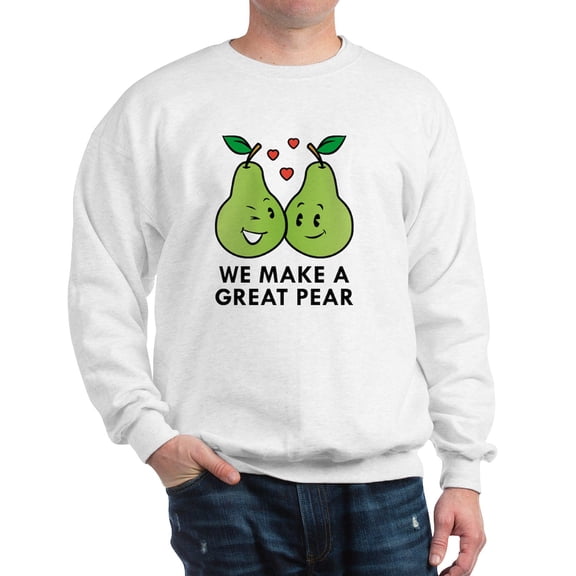 CafePress - We Make A Great Pear Sweatshirt - Crew Neck Sweatshirt
