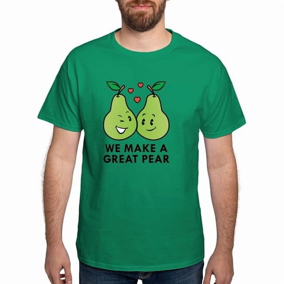 CafePress - We Make A Great Pear T Shirt - Men's Classic Cotton T-Shirts