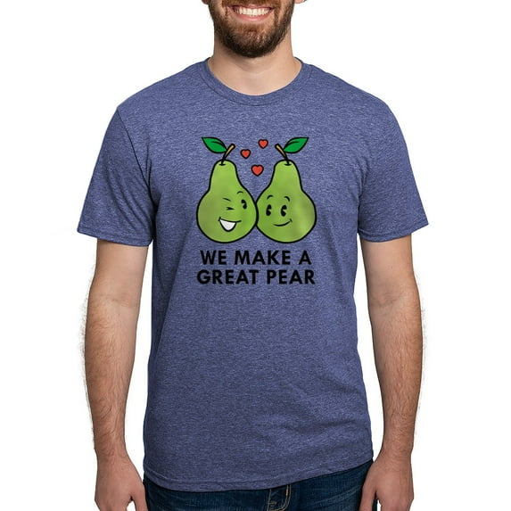 CafePress - We Make A Great Pear T Shirt - Mens Tri-blend T-Shirt