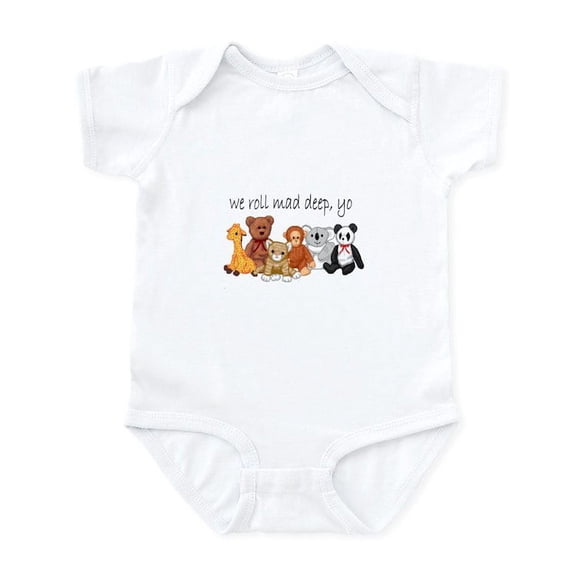CafePress - We Roll Mad Deep, Yo Infant Bodysuit - Baby Light Bodysuit, Size Newborn - 24 Months