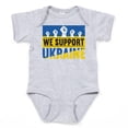 thumbnail image 1 of CafePress - We Support Ukraine Body Suit - Cute Infant Bodysuit Baby Romper - Size Newborn - 24 Months, 1 of 3