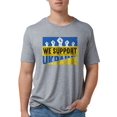 thumbnail image 1 of CafePress - We Support Ukraine T Shirt - Mens Tri-blend T-Shirt, 1 of 1