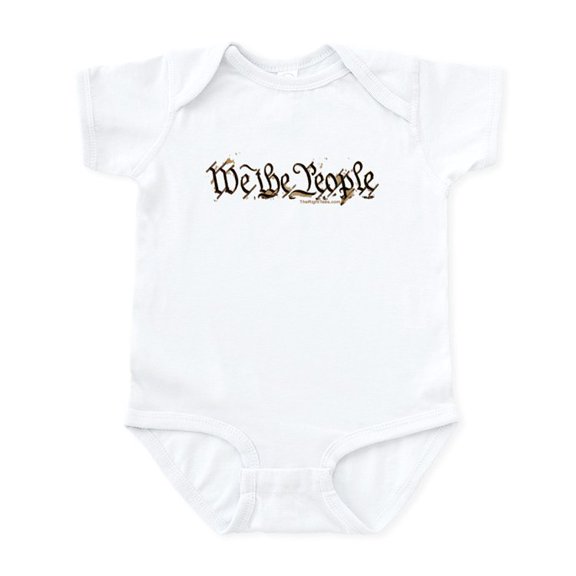 CafePress - We The People Infant Bodysuit - Baby Light Bodysuit, Size Newborn - 24 Months