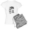 thumbnail image 1 of CafePress - We're All Mad Here! Alice In Wonderland's Cheshir - Women's Light Pajamas, 1 of 4