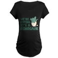 thumbnail image 1 of CafePress - We're Hoping It's A Dinosaur Maternity T Shirt - Maternity Dark T-Shirt, 1 of 3
