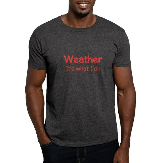 CafePress - Weather Forecaster T Shirt - Men's Classic Graphic Cotton T-Shirt