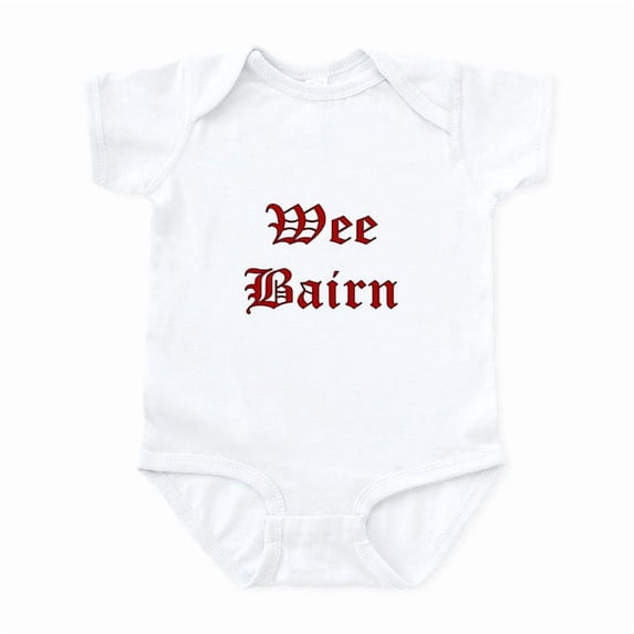 CafePress - Wee Bairn Infant Bodysuit - Baby Light Bodysuit, Size Newborn - 24 Months