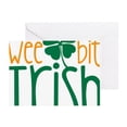 thumbnail image 1 of CafePress - Wee Bit Irish - Greeting Card, Blank Inside Matte, 1 of 3