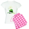 thumbnail image 1 of CafePress - Wee Bit Oirish Women's Light Pajamas - Women's Short Sleeve Print T-Shirt and Pants Light Cotton Pajama Set, 1 of 7