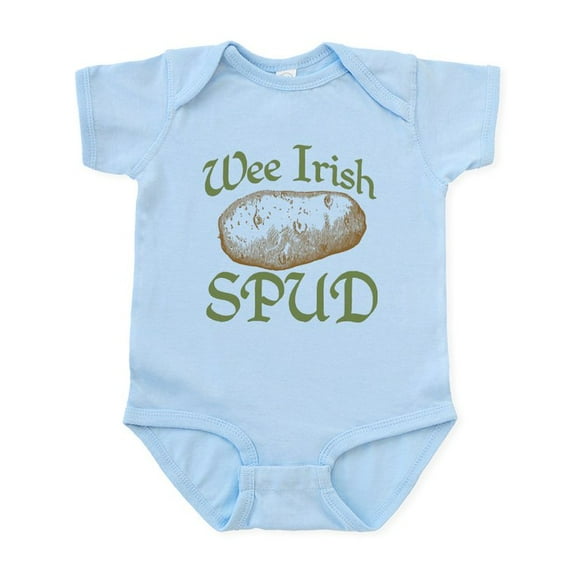 CafePress - Wee Irish Spud Infant Bodysuit - Baby Light Bodysuit, Size Newborn - 24 Months