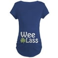 thumbnail image 1 of CafePress - Wee Lass Shamrock Maternity Dark T Shirt - Maternity Dark T-Shirt, 1 of 3
