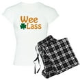 thumbnail image 1 of CafePress - Wee Lass Shamrock Women's Light Pajamas - Women's Short Sleeve Print T-Shirt and Pants Light Cotton Pajama Set, 1 of 7