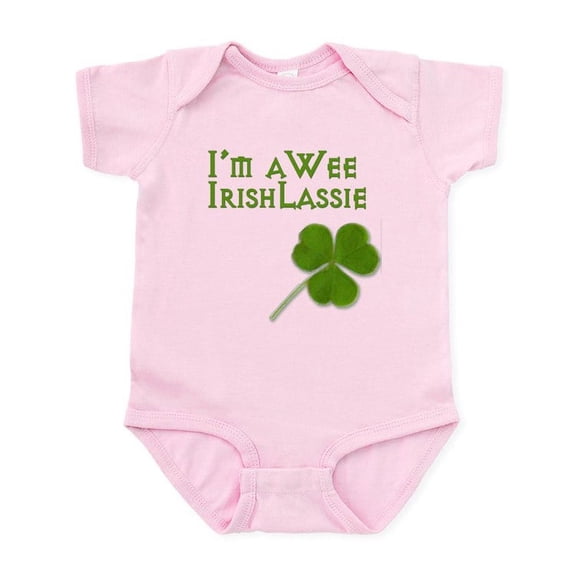 CafePress - Wee Lassie Infant Bodysuit - Baby Light Bodysuit, Size Newborn - 24 Months
