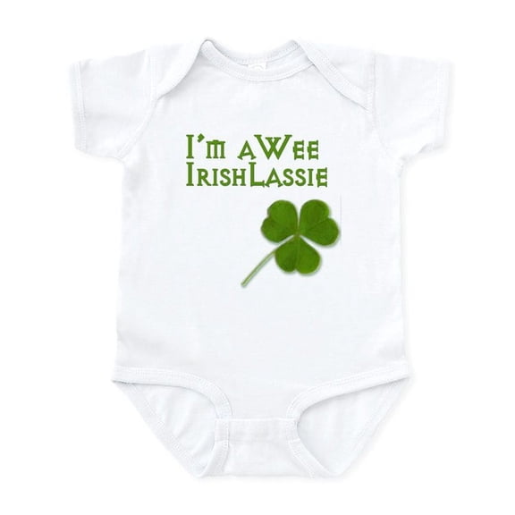 CafePress - Wee Lassie Infant Bodysuit - Baby Light Bodysuit, Size Newborn - 24 Months