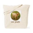 thumbnail image 1 of CafePress - Wee Peedie (Highland Calf) Tote Bag - Unisex Canvas Tote Bag, Beige, 1-Piece, 1 of 7