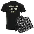 thumbnail image 1 of CafePress - Weekends Are For Wine Men's Dark Pajamas - Men's Dark Loose Fit Cotton Pajama Set, 1 of 7