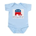thumbnail image 1 of CafePress - Weepublican Infant Bodysuit - Baby Light Bodysuit, Size Newborn - 24 Months, 1 of 4