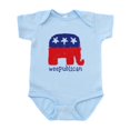 thumbnail image 1 of CafePress - Weepublicans Body Suit - Baby Light Bodysuit, Size Newborn - 24 Months, 1 of 4