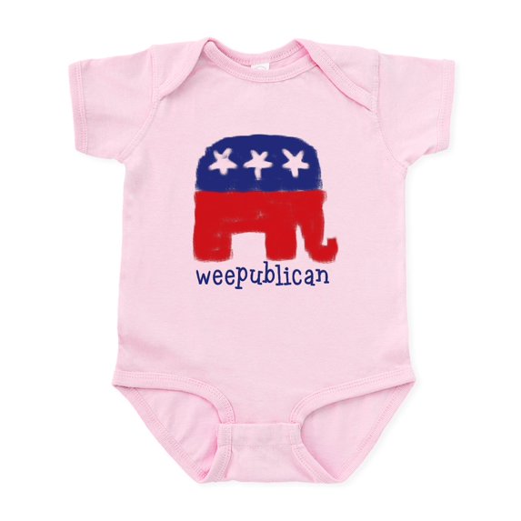 CafePress - Weepublicans Body Suit - Baby Light Bodysuit, Size Newborn - 24 Months