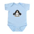 thumbnail image 1 of CafePress - Weight Lifting Penguin Infant Bodysuit - Baby Light Bodysuit, Size Newborn - 24 Months, 1 of 4