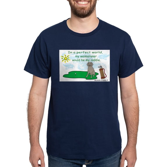 CafePress - Weimaraner Dark T Shirt - Men's Classic Graphic Cotton T-Shirt