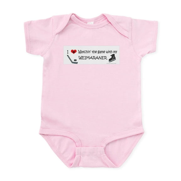 CafePress - Weimaraner Infant Bodysuit - Baby Light Bodysuit, Size Newborn - 24 Months