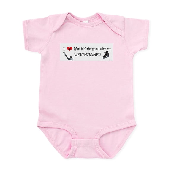 CafePress - Weimaraner Infant Bodysuit - Baby Light Bodysuit, Size Newborn - 24 Months