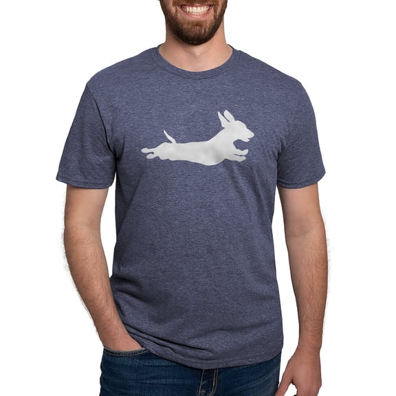 CafePress - Weinerdog3 T Shirt - Mens Tri-blend T-Shirt