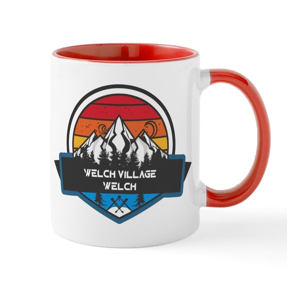 CafePress - Welch Village Welch Minnesota Mugs - 11 oz Ceramic Mug - Novelty Coffee Tea Cup