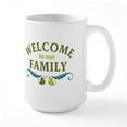 thumbnail image 1 of CafePress - Welcome Family Mugs - 15 oz Ceramic Large White Novelty Mug, 1 of 6
